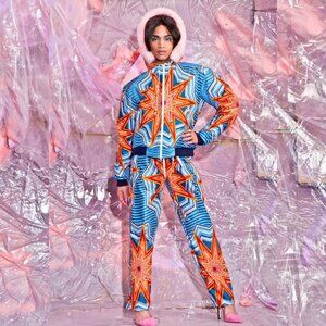 JimmyPaul MaryME RARE Designer Runway Breakaway Track Pants